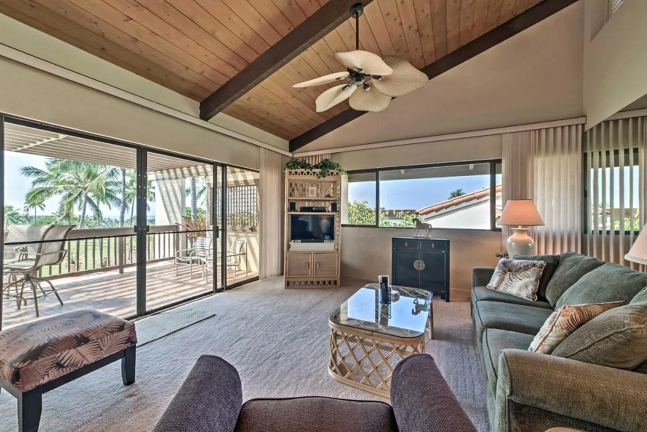 Kailua-Kona Condo With Ocean And Golf Course Views! 美国